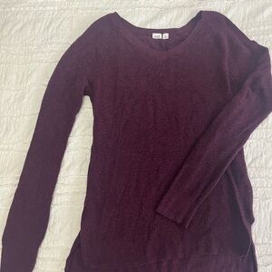 Purple Long Sleeve Sweater